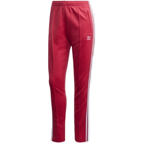 Textil Mulher Calças de treino logo adidas Originals GD2367 Vermelho