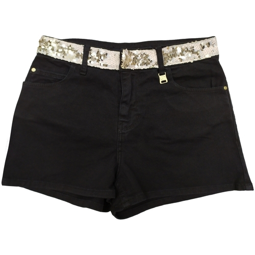 Textil Mulher Shorts / Bermudas Café Noir JJ6320 Preto
