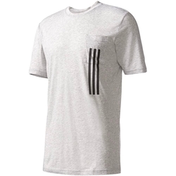 Textil Homem T-Shirt mangas curtas adidas Originals BP7039 Cinza