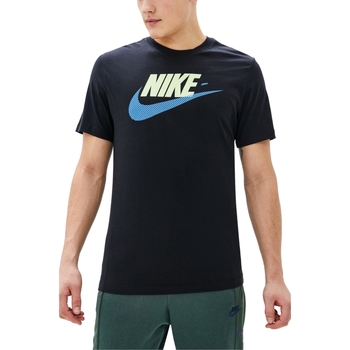 Textil Homem T-Shirt mangas curtas Nike DB6523 Preto