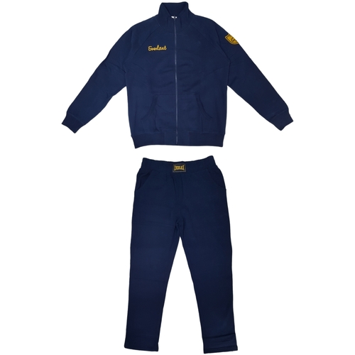 Textil Homem zip-fronts os fatos de treino Everlast 17M204F99A Azul