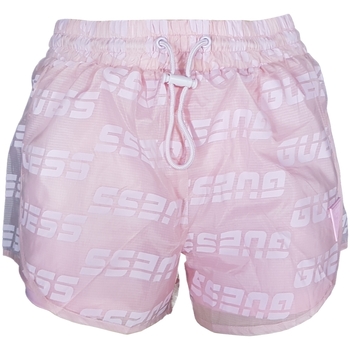 Textil Mulher Shorts / Bermudas Guess FL6LNC O1GA28-WDEZ0 Rosa