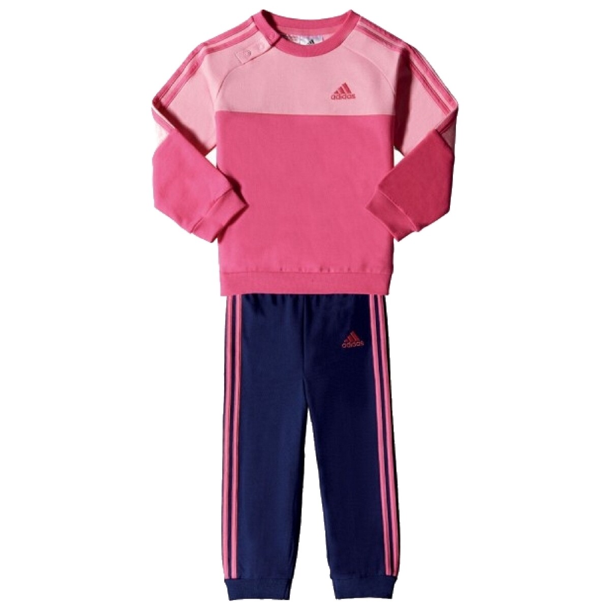 Textil Criança Todos os fatos de treino adidas Originals S21417 Rosa
