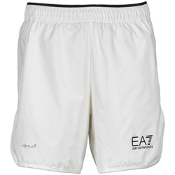 Textil Homem Shorts / Bermudas Emporio Armani EA7 3KPS07-PNP4Z Branco