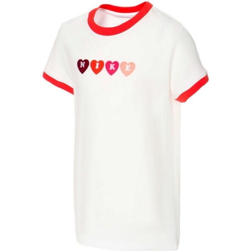 Textil Rapariga T-Shirt mangas curtas Nike style DC7724 Branco
