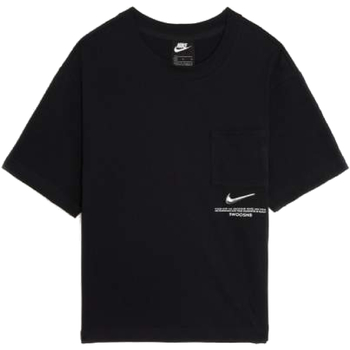 Textil Mulher T-Shirt mangas curtas Nike Football CZ8911 Preto
