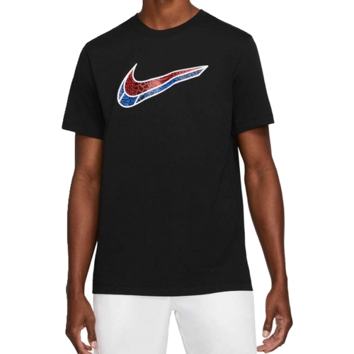 Textil Homem T-Shirt mangas curtas Nike DD0767 Preto
