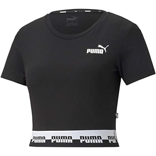 Textil Mulher T-Shirt mangas curtas Puma 585906 Preto
