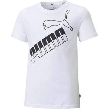 Textil Rapaz T-Shirt mangas curtas Puma 585998 Branco
