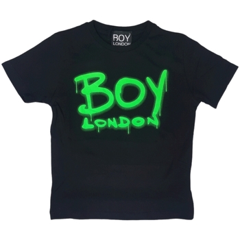 Textil Rapaz T-Shirt manche mangas curtas Boy London TSBL1106J Preto