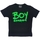Textil Rapaz T-Shirt mangas curtas Boy London TSBL1106J Preto