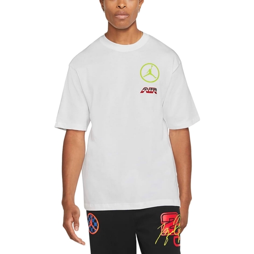 Textil Homem T-Shirt mangas curtas Nike CV2993 Branco