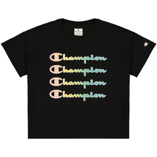 Textil Mulher T-Shirt mangas curtas Champion 114091 Preto