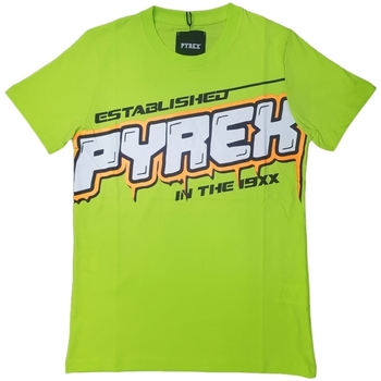 Textil Homem T-Shirt mangas curtas Pyrex 42155 Verde