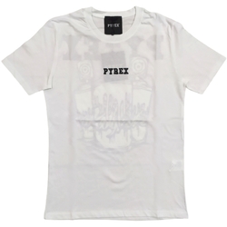 Textil Homem T-Shirt mangas curtas Pyrex 42442 Branco