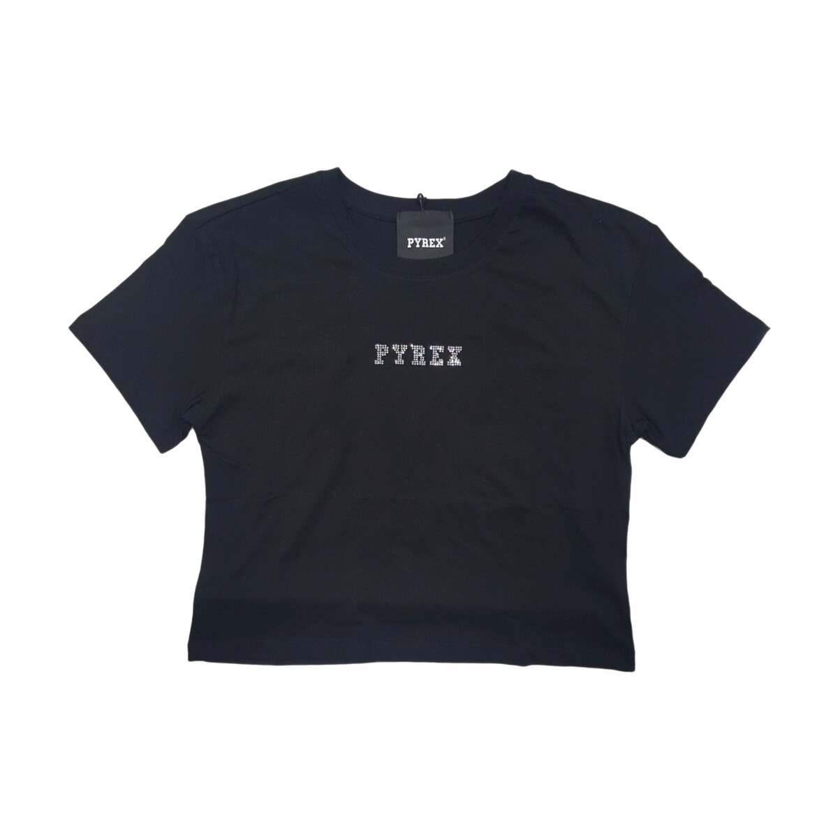 Textil Mulher T-Shirt mangas curtas Pyrex 42009 Preto