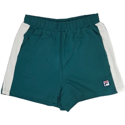 Textil Mulher Shorts / Bermudas band Fila 688785 Verde