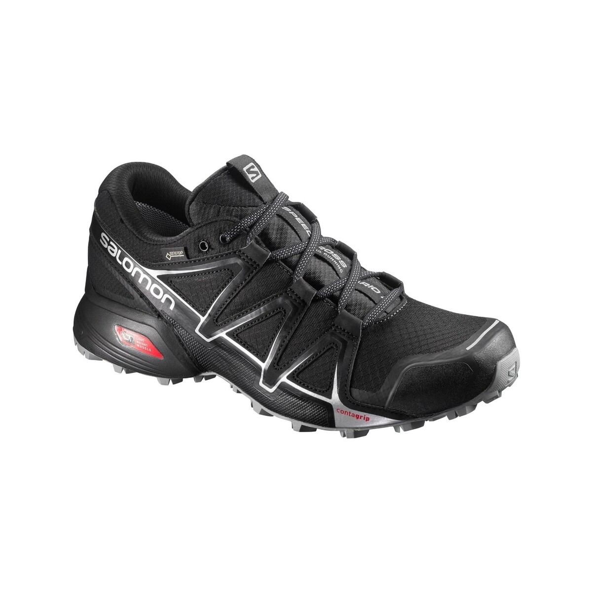 Sapatos Homem zapatillas de running Salomon entrenamiento apoyo talón L3984 Preto