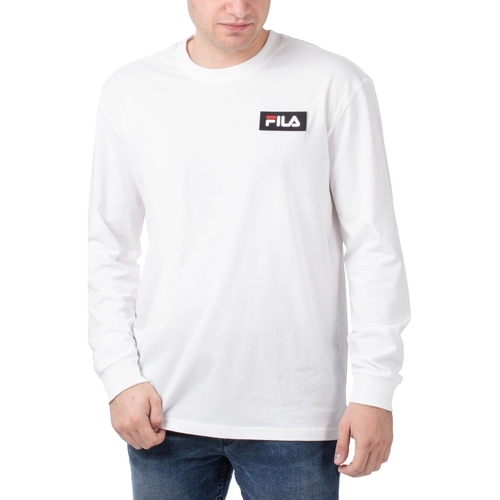 Textil Homem T-shirt mangas compridas Fila bringing 688527 Branco