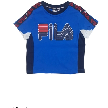 Textil Rapaz T-Shirt mangas curtas Fila pack 688620 Azul