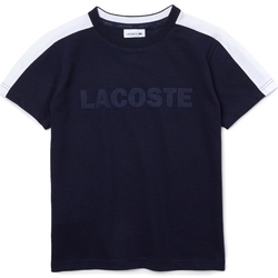 lacoste live oversized crocodile print men s short sleeve t shirt