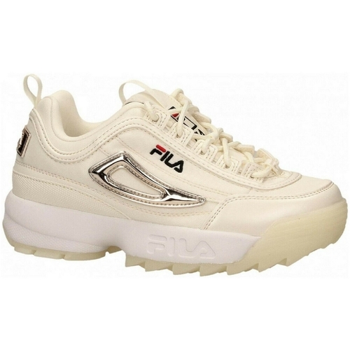 Sapatos Rapariga Sapatilhas Fila wedge 1011008 Branco