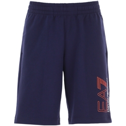 Textil Homem Shorts / Bermudas Emporio Armani EA7 3KPS57-PJ05Z Azul