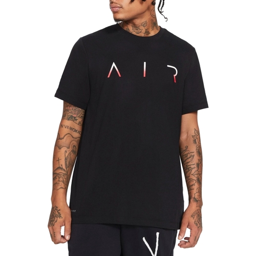 Textil Homem T-Shirt mangas curtas Nike CV3421 Preto