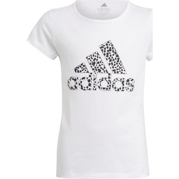 Textil Rapaz T-Shirt mangas curtas images adidas Originals GN1435 Branco