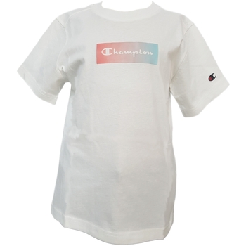 Textil Rapaz MC2 Saint Barth graphic-print T-shirt Gelb Champion 305656 Branco