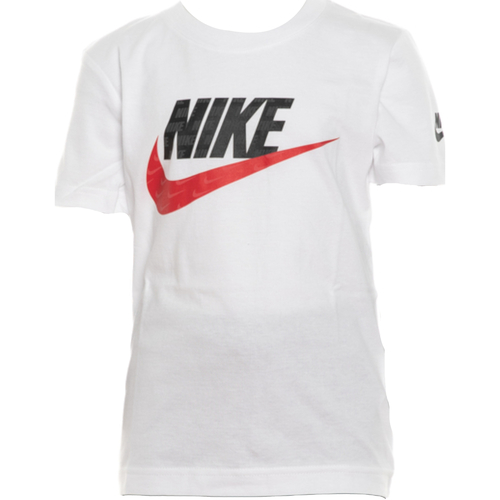 Textil Rapaz T-Shirt mangas curtas zoom Nike 86H427 Branco
