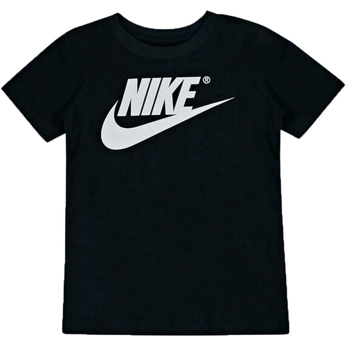 Textil Rapaz T-Shirt mangas curtas Nike products 8U7065 Preto
