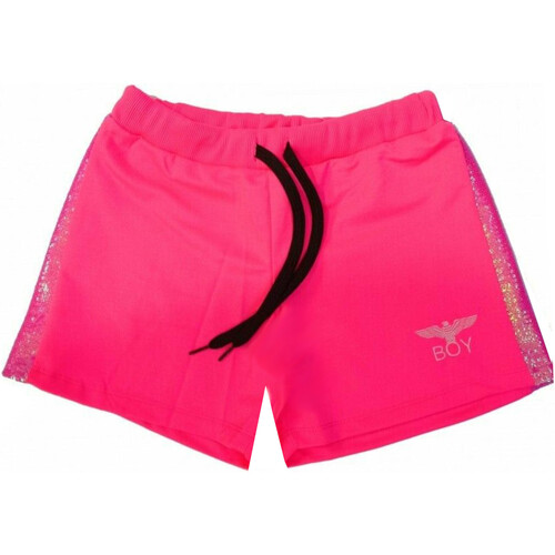Textil Rapariga Shorts / Bermudas Boy London SHBL1154J Rosa