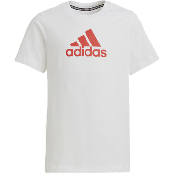 Textil Rapaz T-Shirt mangas Zyons strakke adidas Originals GJ6649 Branco