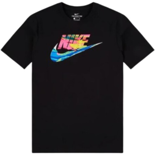 Textil Homem T-Shirt mangas curtas Nike DB6161 Preto