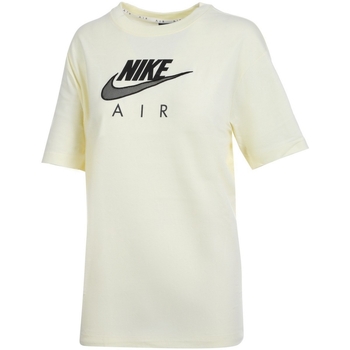 Textil Mulher T-Shirt mangas curtas Nike CZ8614 Amarelo