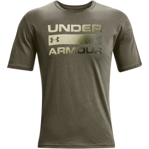 Textil Homem T-Shirt mangas Rise Under Armour 1329582 Verde