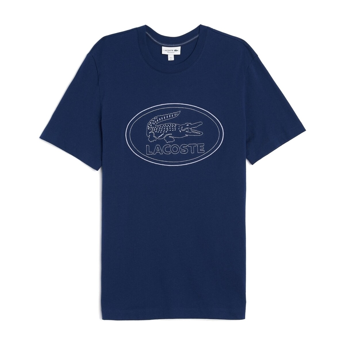 Textil Homem T-Shirt mangas curtas Lacoste TH0453 Azul