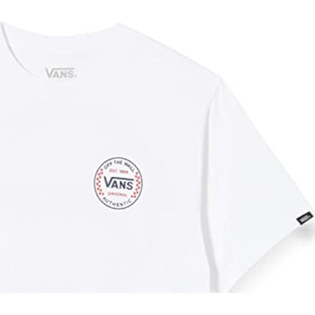 Textil Rapaz T-Shirt mangas curtas Vans VN0A543Z Branco