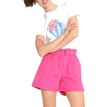 Textil Mulher Shorts / Bermudas Susymix PA9952 Rosa