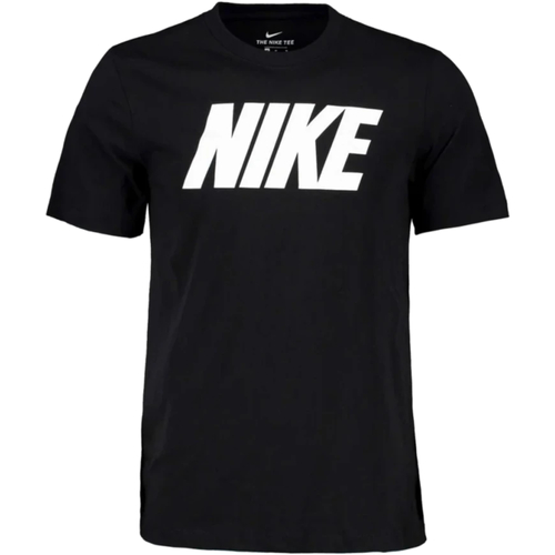 Textil Homem T-Shirt mangas curtas Nike sneakers DC5092 Preto