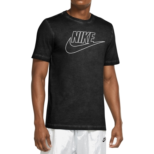 Textil Homem T-Shirt mangas curtas Nike wedge DD2709 Cinza
