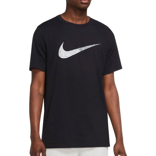 Textil Homem T-Shirt mangas curtas Nike DD1330 Preto