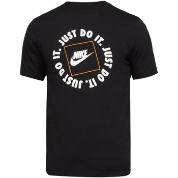 Textil Homem T-Shirt mangas curtas dunk Nike DA0238 Preto