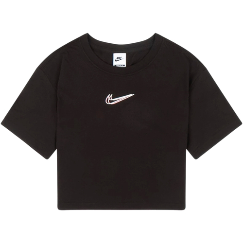 Textil Mulher T-Shirt mangas curtas Nike DJ4125 Preto