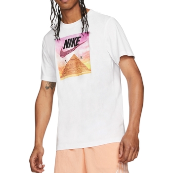 Textil Homem T-Shirt mangas curtas Nike DD1268 Branco