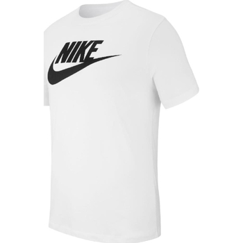 Textil Homem T-Shirt mangas curtas Nike AR5004 Branco
