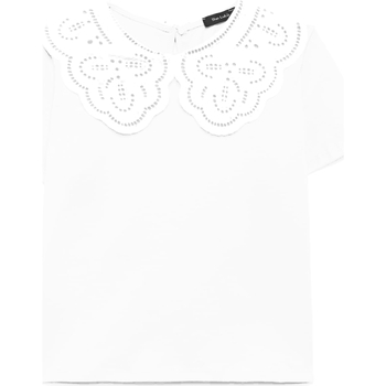 Textil Mulher T-Shirt mangas curtas The Lulu' TLL3312 Branco