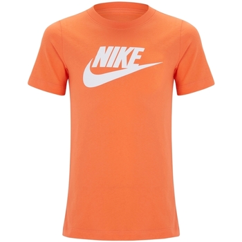 Textil Rapaz T-shirt CMP Logo amarelo cinzento Nike AR5252 Laranja