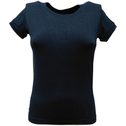 Textil Mulher T-Shirt mangas curtas Emporio Armani EA7 283054-9S201 Azul